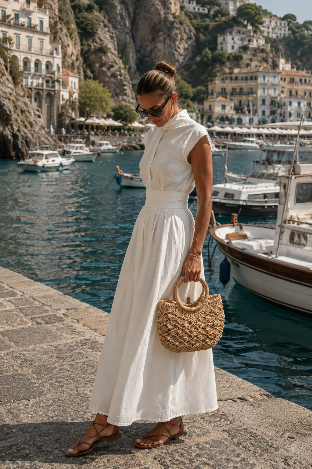 Mini Santorini Handbag - Statement piece (Malita)