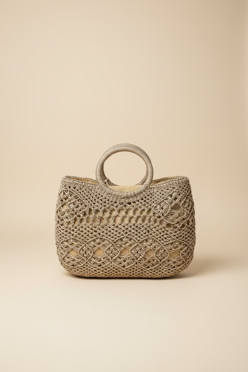 Santorini Handbag – Statement Piece (Medium): Lina