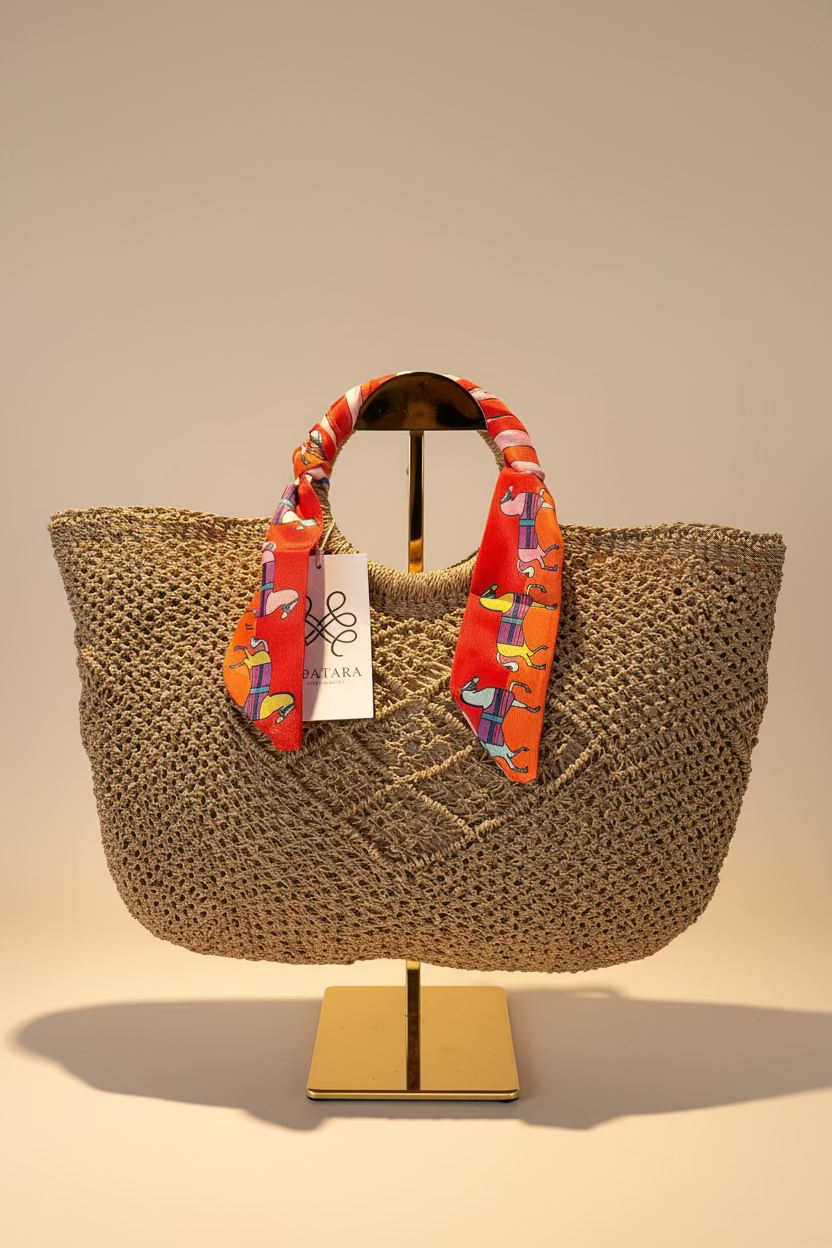 Santorini Resort Bag – Summer Statement Piece (Large)