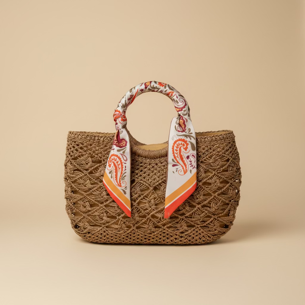 Santorini Handbag – Statement Piece (Medium): Kira