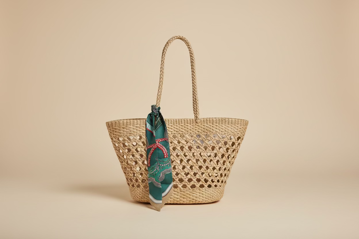 Ibiza Banana Beach Basket – Trend Woven Tote