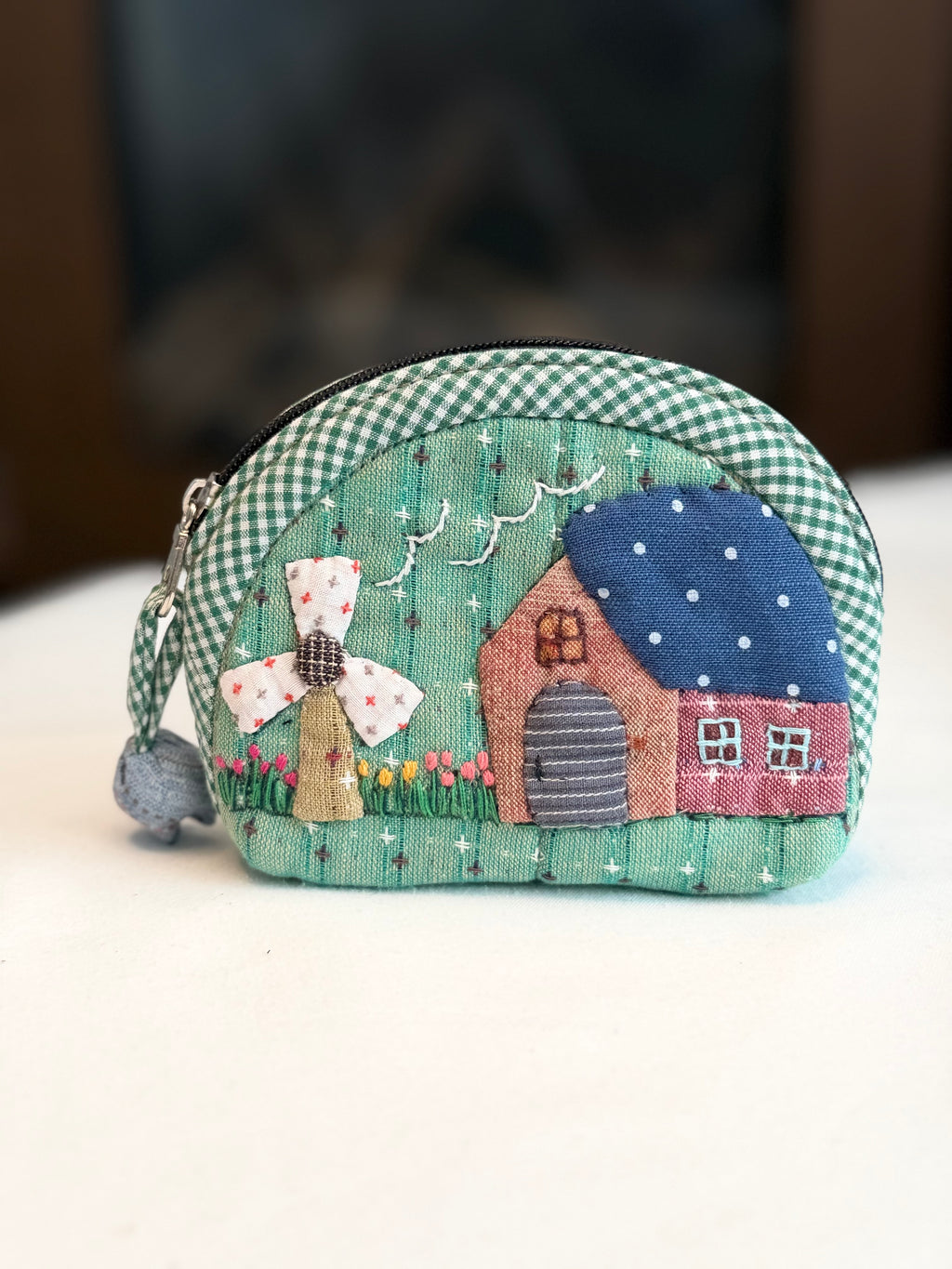 Handmade Village Mini Coin Wallet