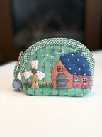 Handmade Village Mini Coin Wallet
