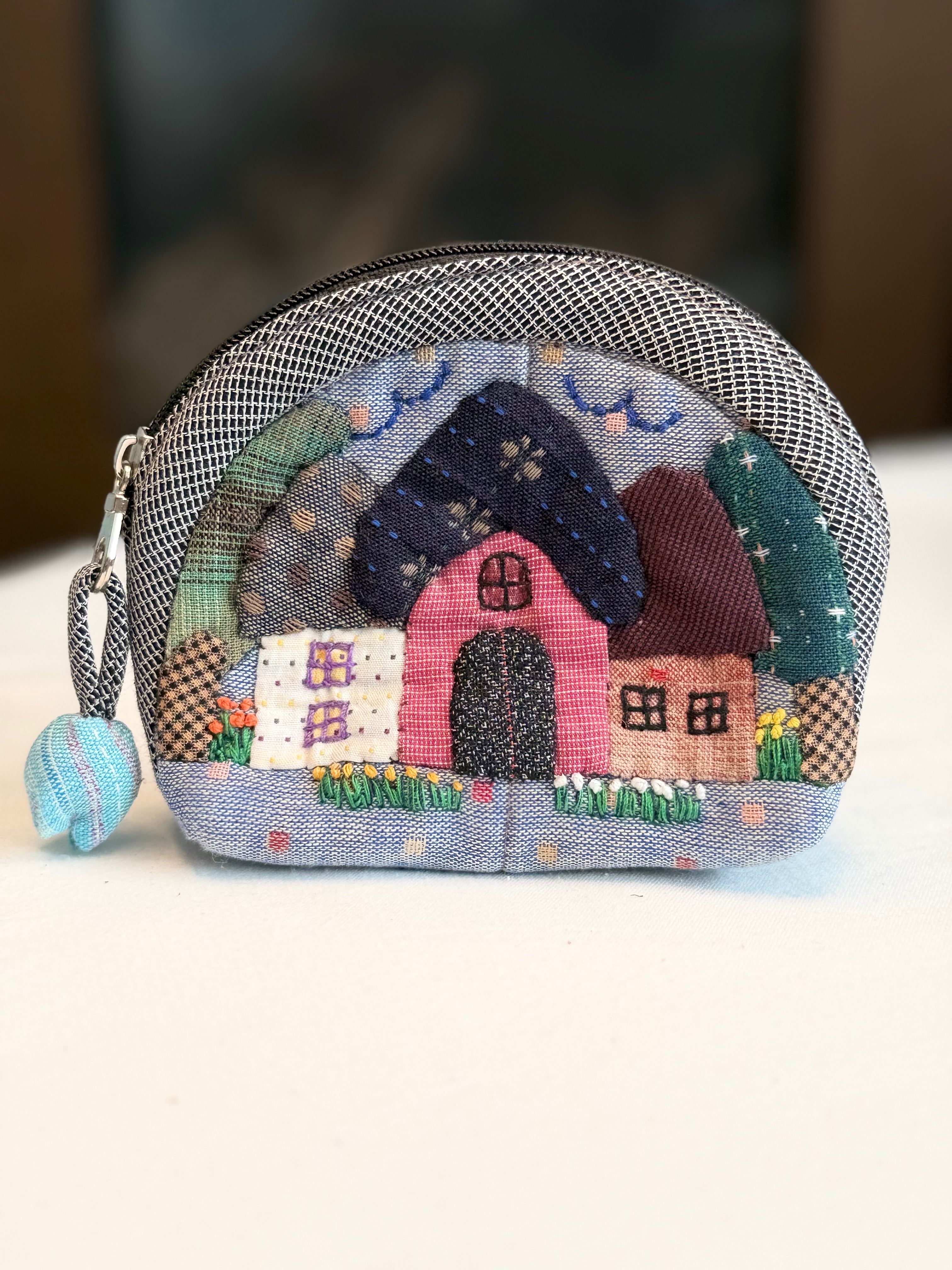 Handmade Village Mini Coin Wallet