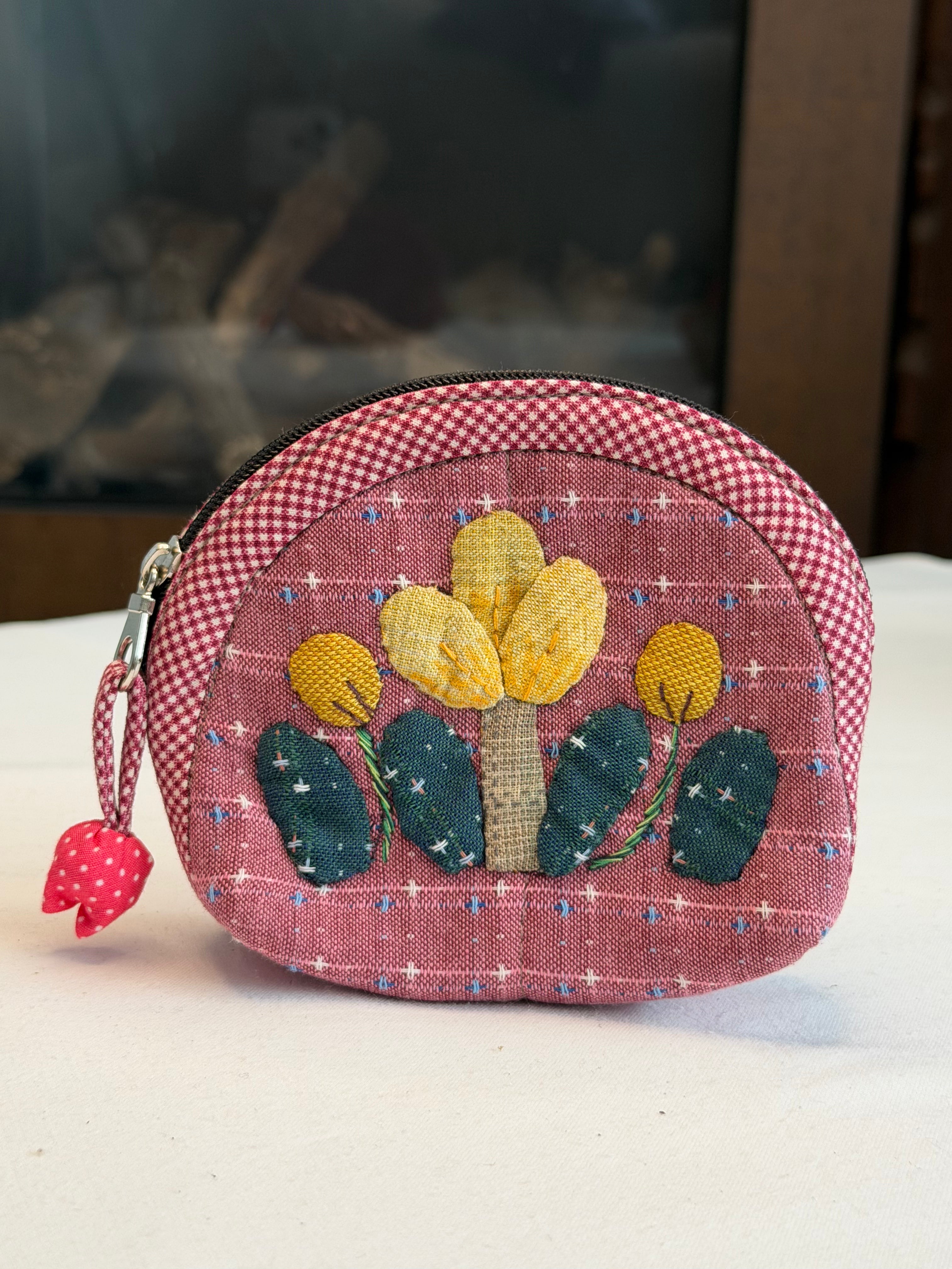 Handmade Village Mini Coin Wallet
