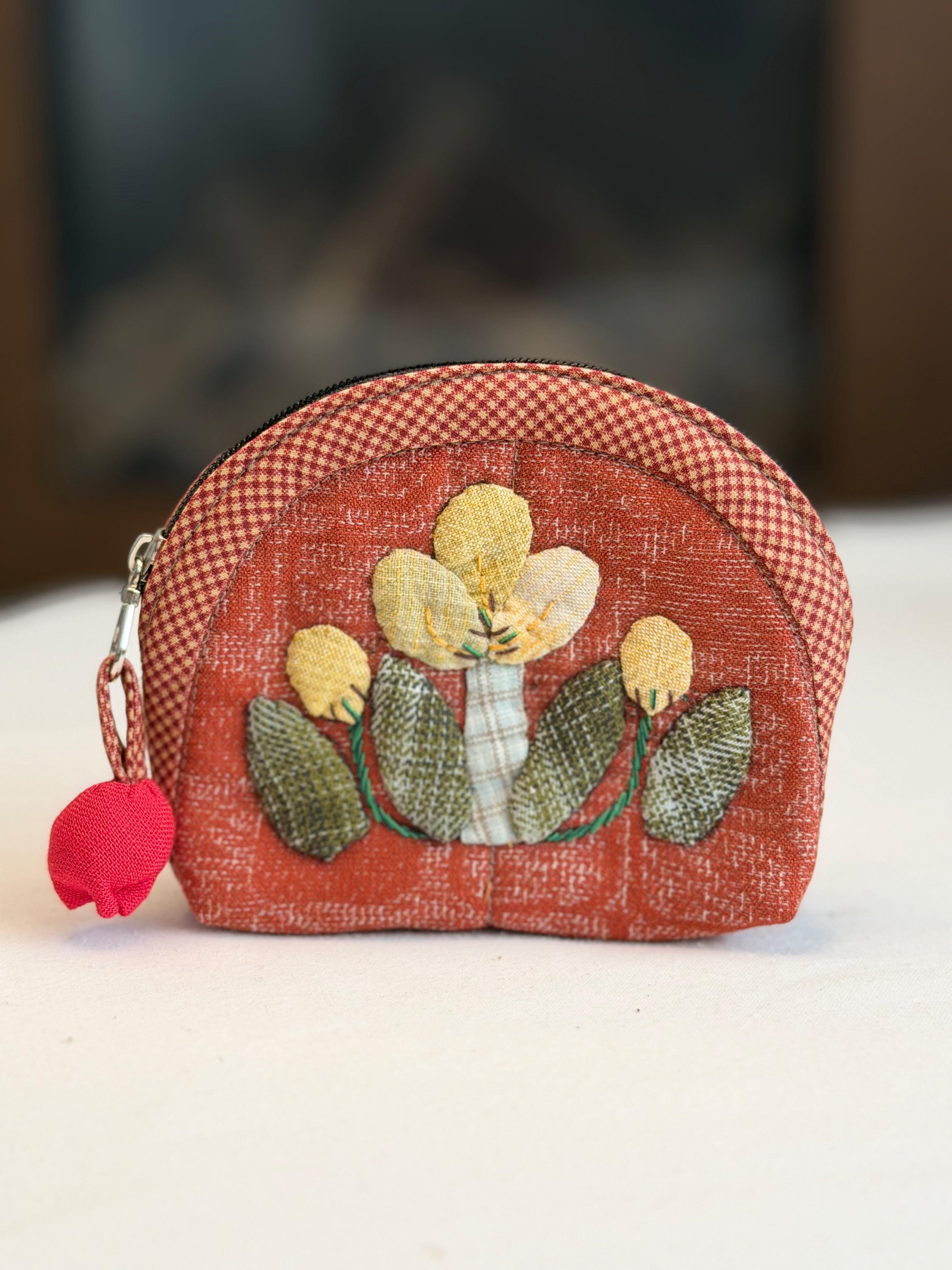 Handmade Village Mini Coin Wallet