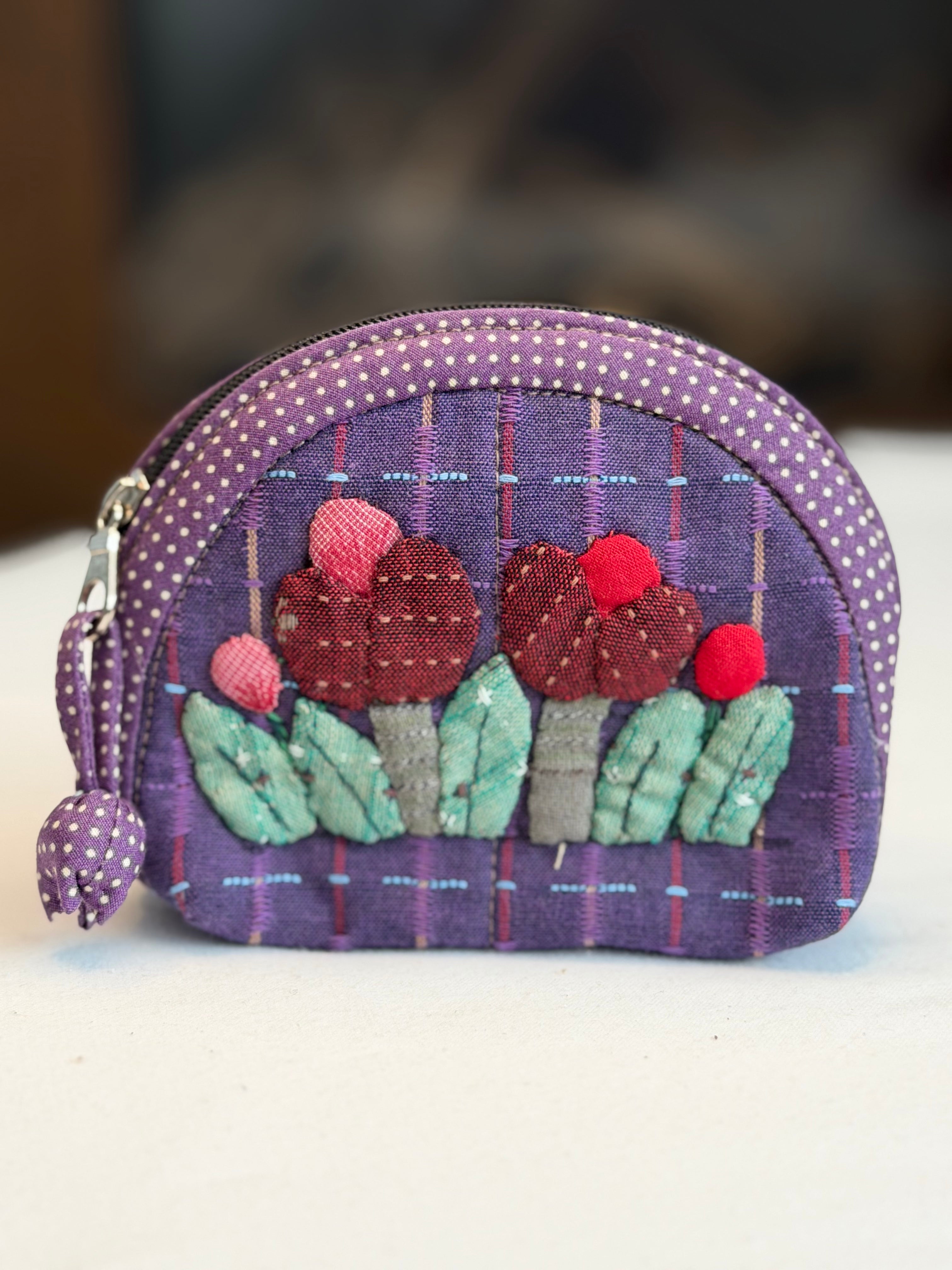 Handmade Village Mini Coin Wallet