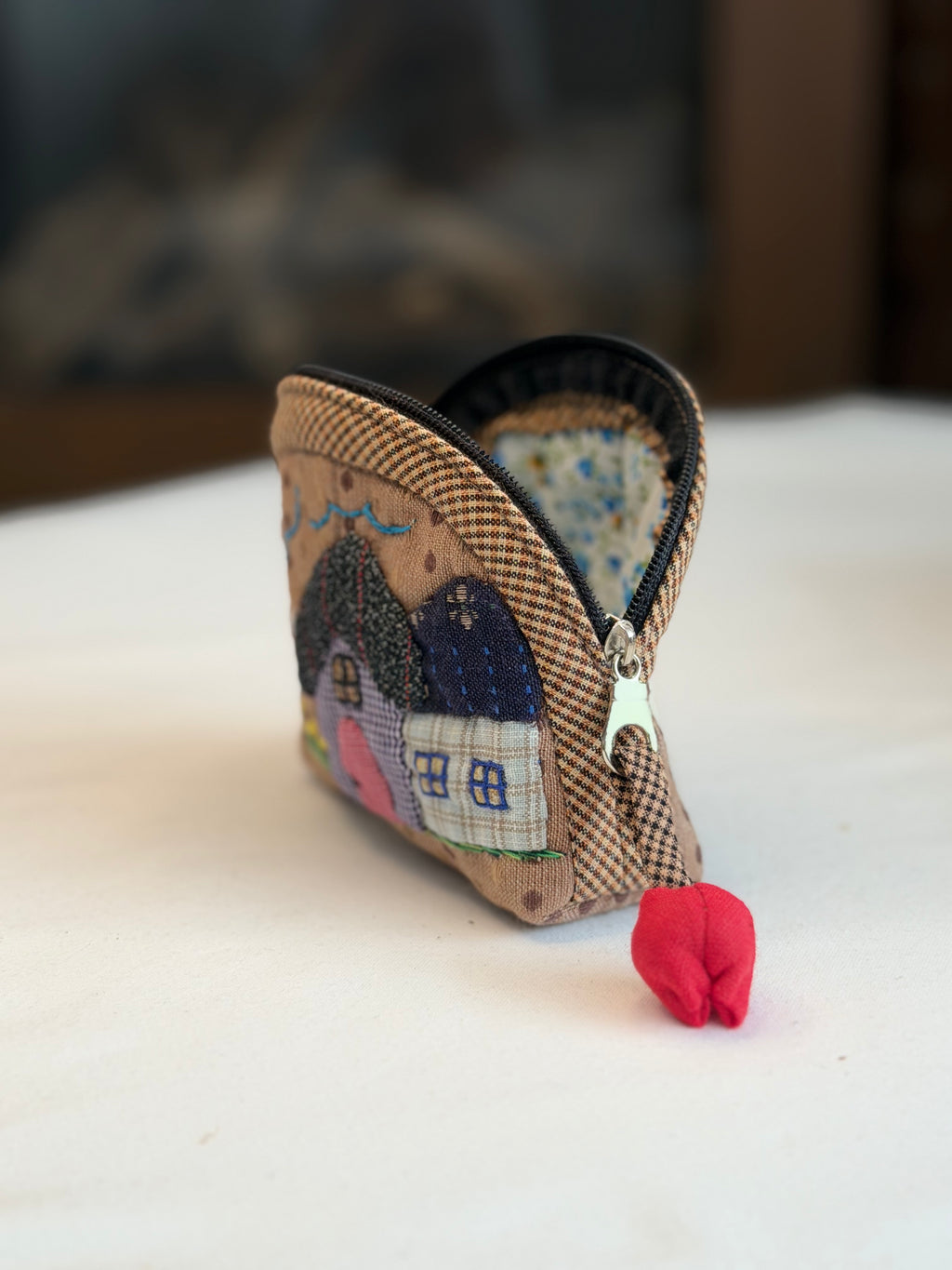 Handmade Village Mini Coin Wallet