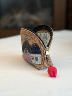 Handmade Village Mini Coin Wallet