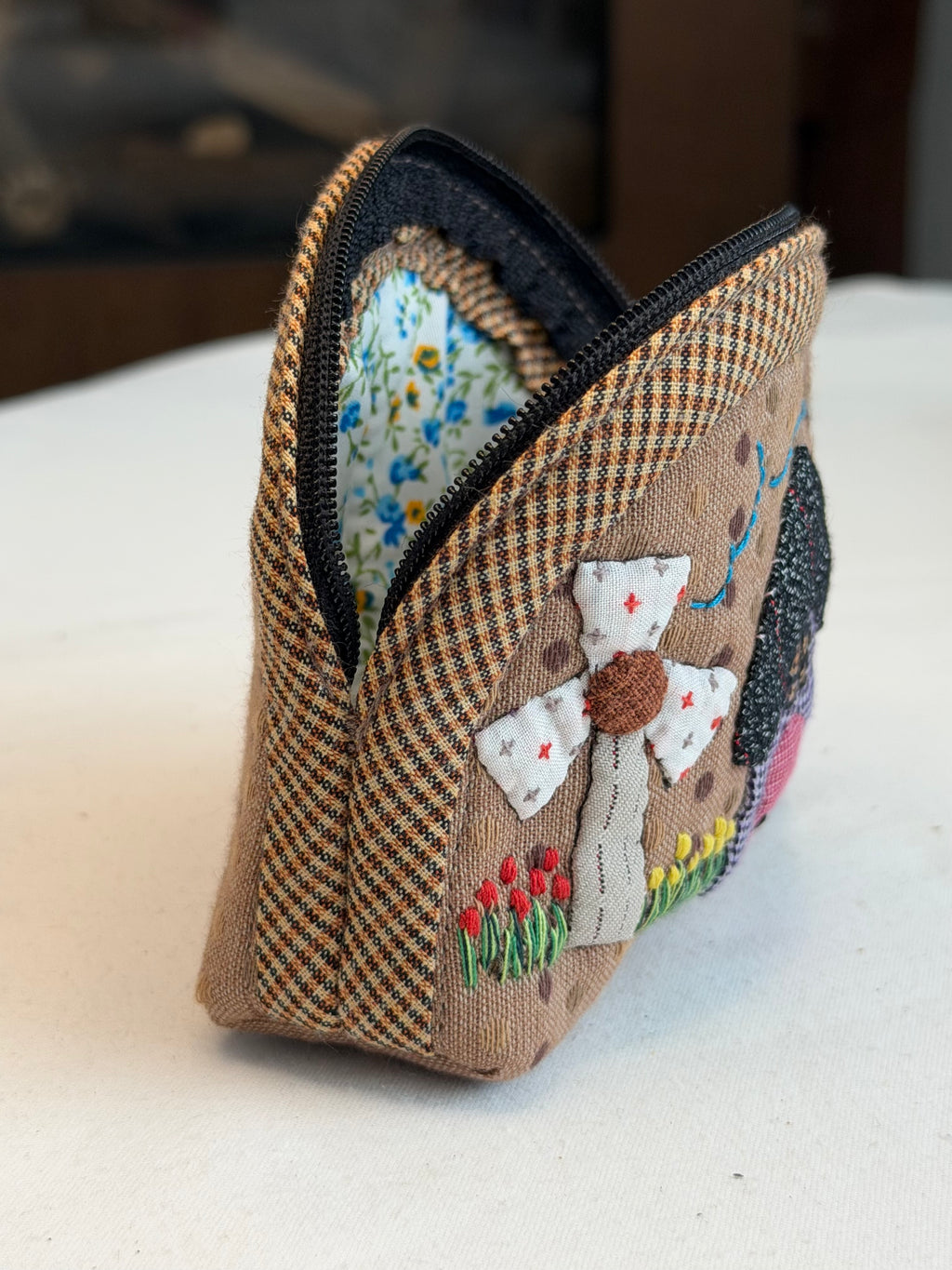 Handmade Village Mini Coin Wallet