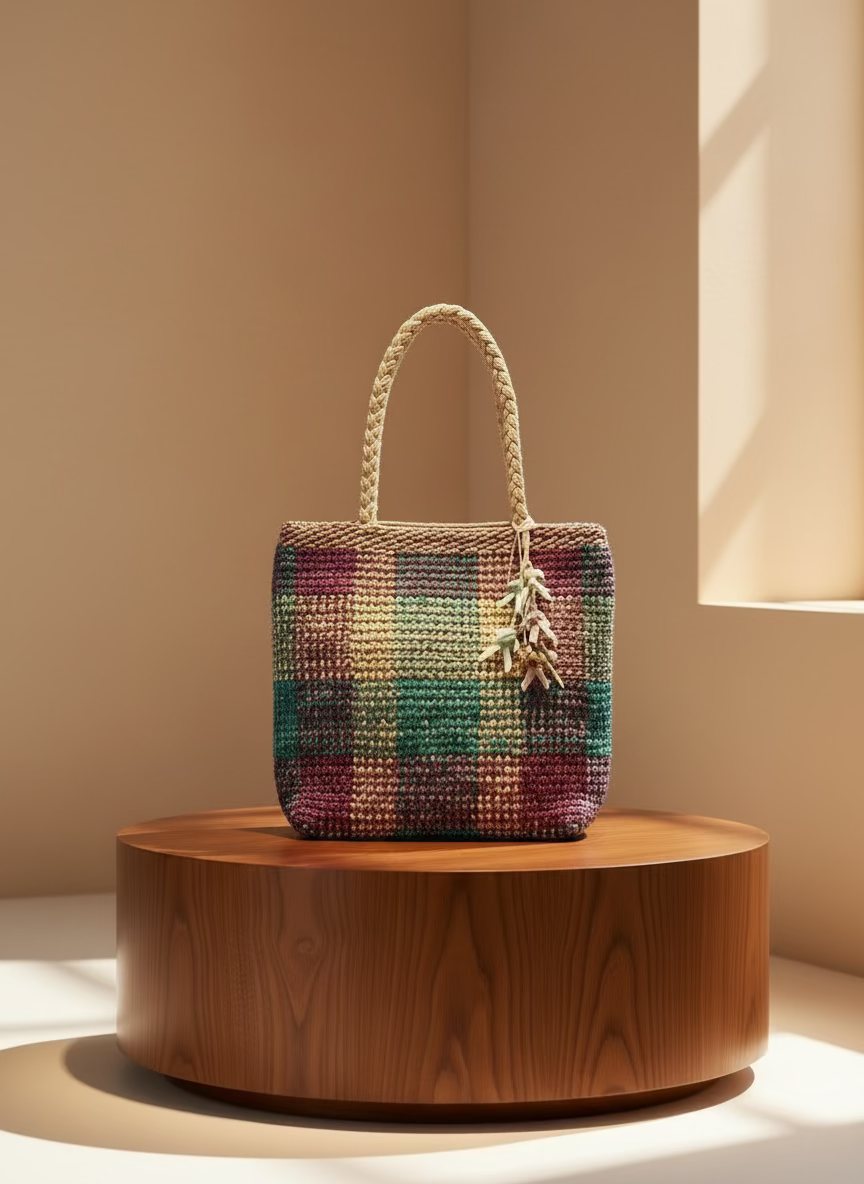 Water hyacinth color Tote bag