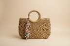 Santorini Handbag – Statement Piece (Medium): Rhea chain