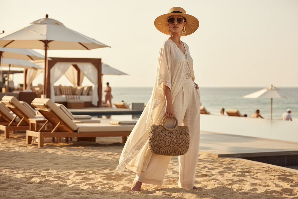 Santorini Resort Bag – Summer Statement Piece (Large)